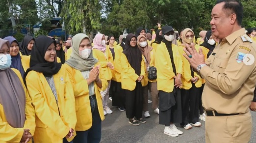 Mahasiswa Unsri Palembang Gelar KKN Tematik di Lahat