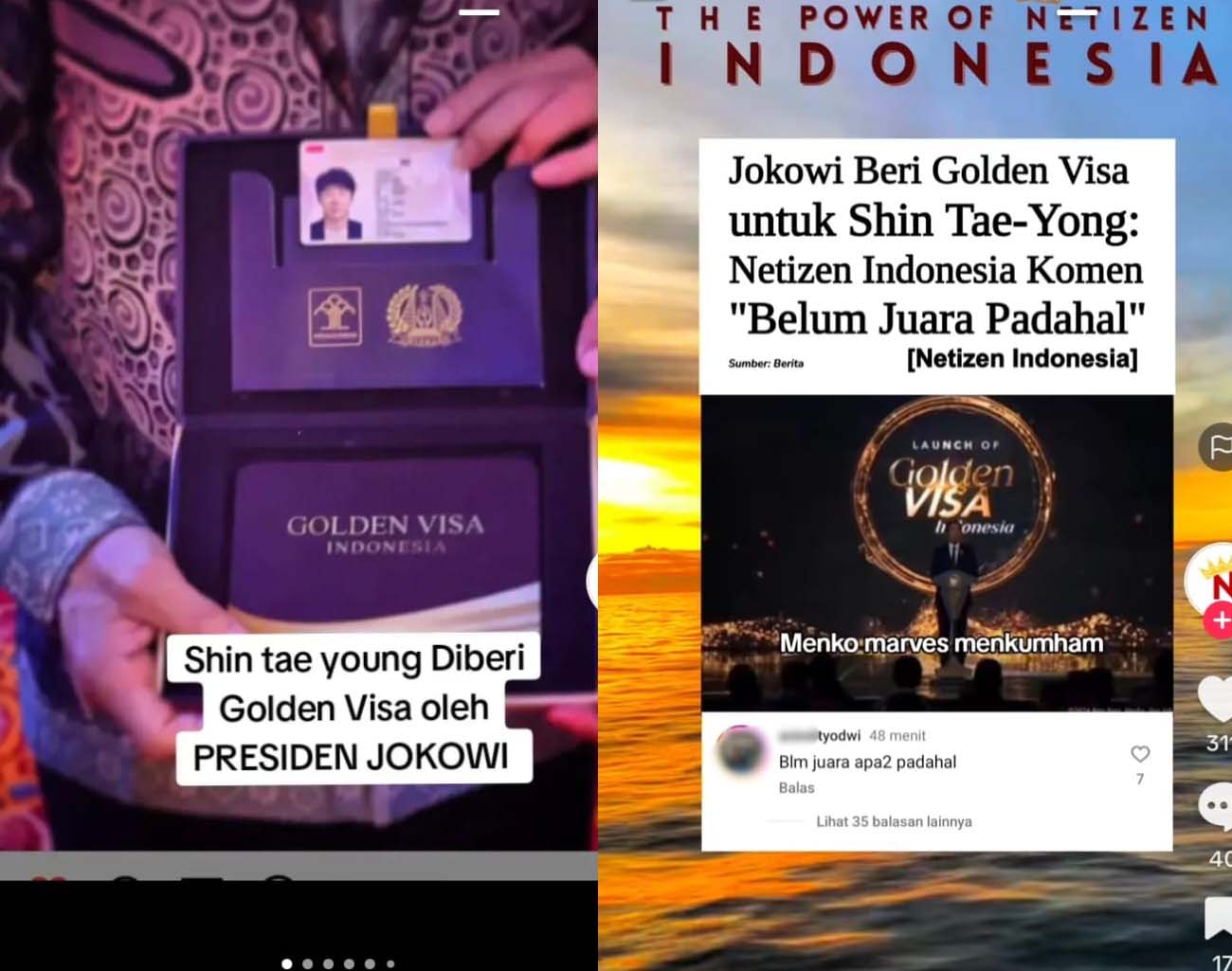 Alasan Presiden Jokowi Beri Golden Visa, Shin Tae Young, Pelatih Indonesia, Kualifikasi Piala Dunia 2026