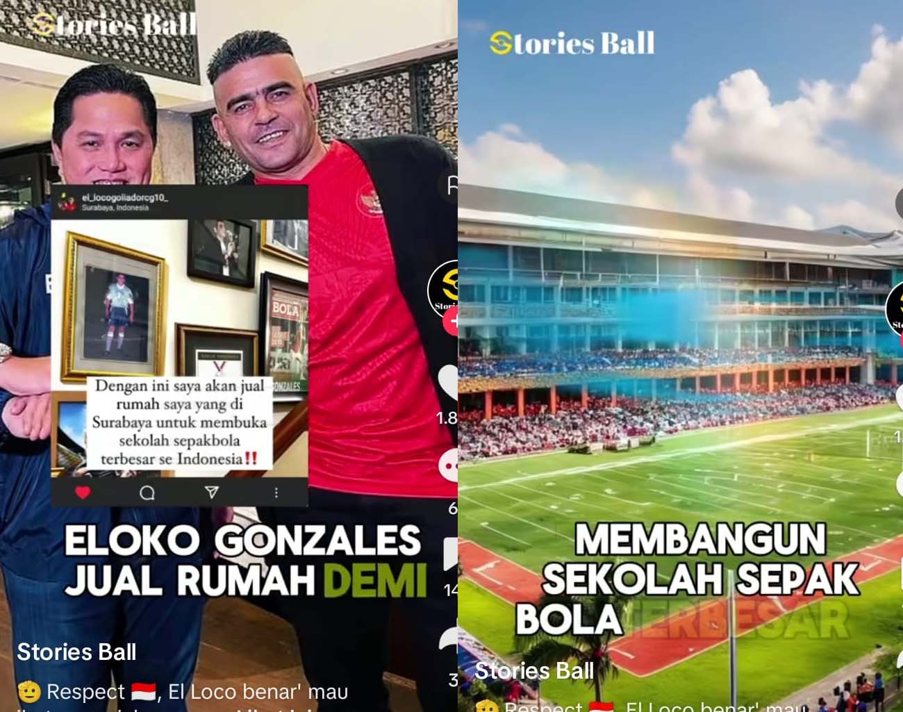 Penyerang Indonesia Jual Rumah, Bangun Sekolah Sepakbola Terbesar, Cristian Gonzales, Kualifikasi Piala Dunia