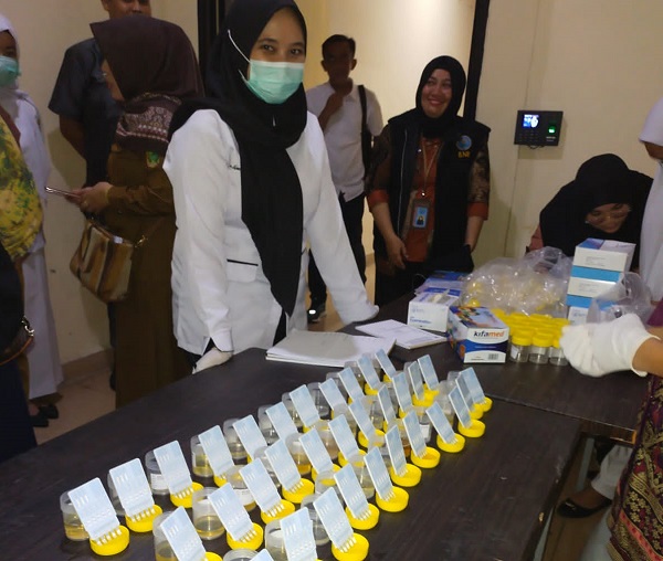 Pejabat Empat Lawang Tes Urine Dadakan, Bupati Empat Lawang Agak Was Was