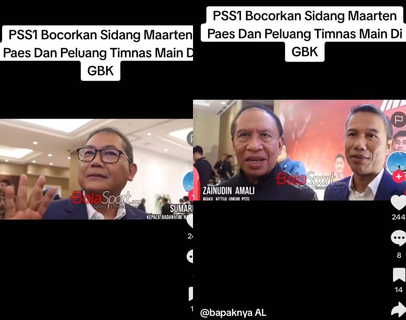 Petinggi PSSI Ungkap Peluang Maarten Paes, Gabung Indonesia, Zainudin Amali, Kualifikasi Piala Dunia 2026