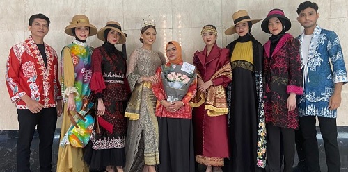 Didukung PTBA, Songket dan Batik Khas Tanjung Enim Meriahkan Halal Bihalal Antera