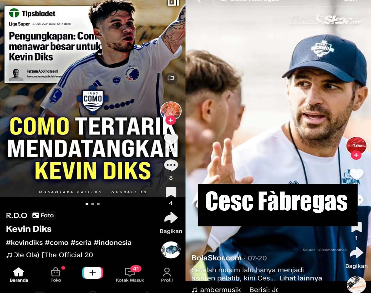 Kabar Terbaru Kevin Diks, Gabung Como FC, Cesc Fabregas, Pemain Keturunan, Kualifikasi Piala Dunia 2026