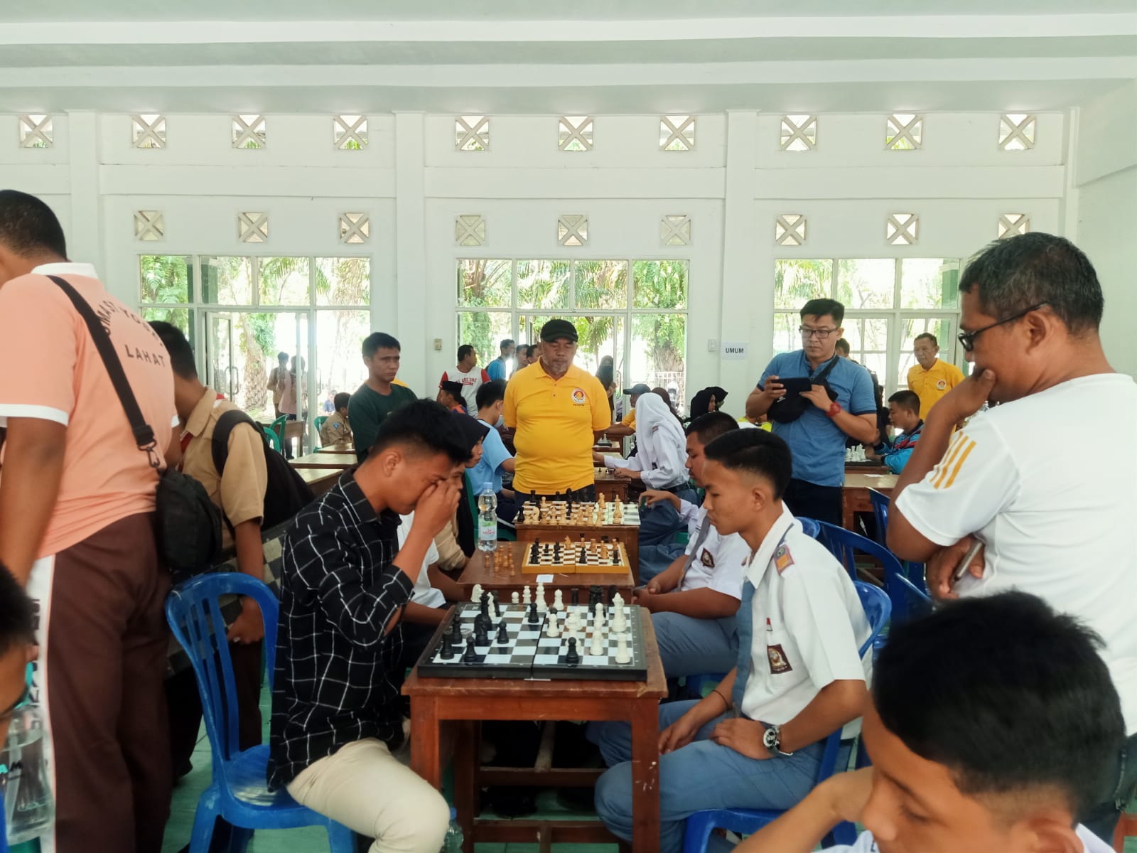 Ratusan Pelajar Ikuti Turnamen Asah Otak HUT TNI ke 77 Tahun