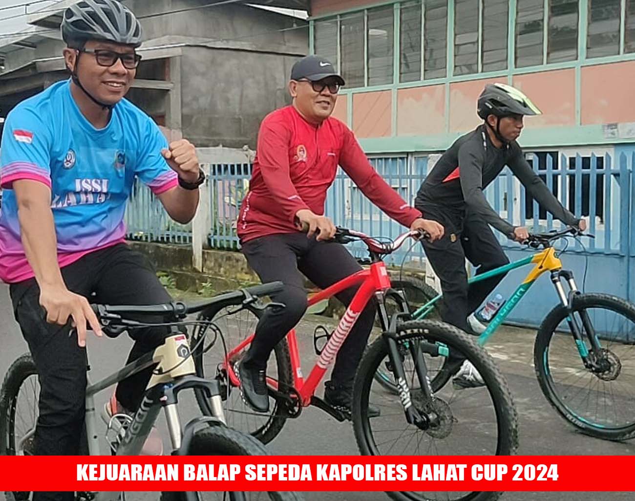 Kejuaraan Balap Sepeda Kapolres Lahat Cup, Inilah Harapan God Parlasro S Sinaga dan Sekda Lahat