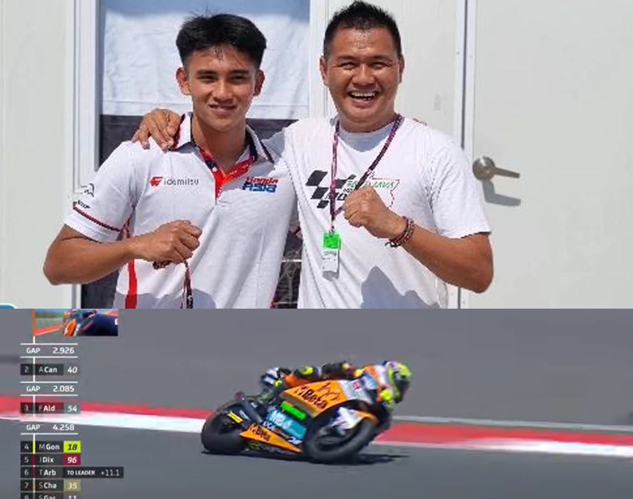 Manager Kiagus Firdaus, Pemuda asal Pagaralam ini Sukses Membawa Mario Aji ke Moto2 Grand Prix (GP)