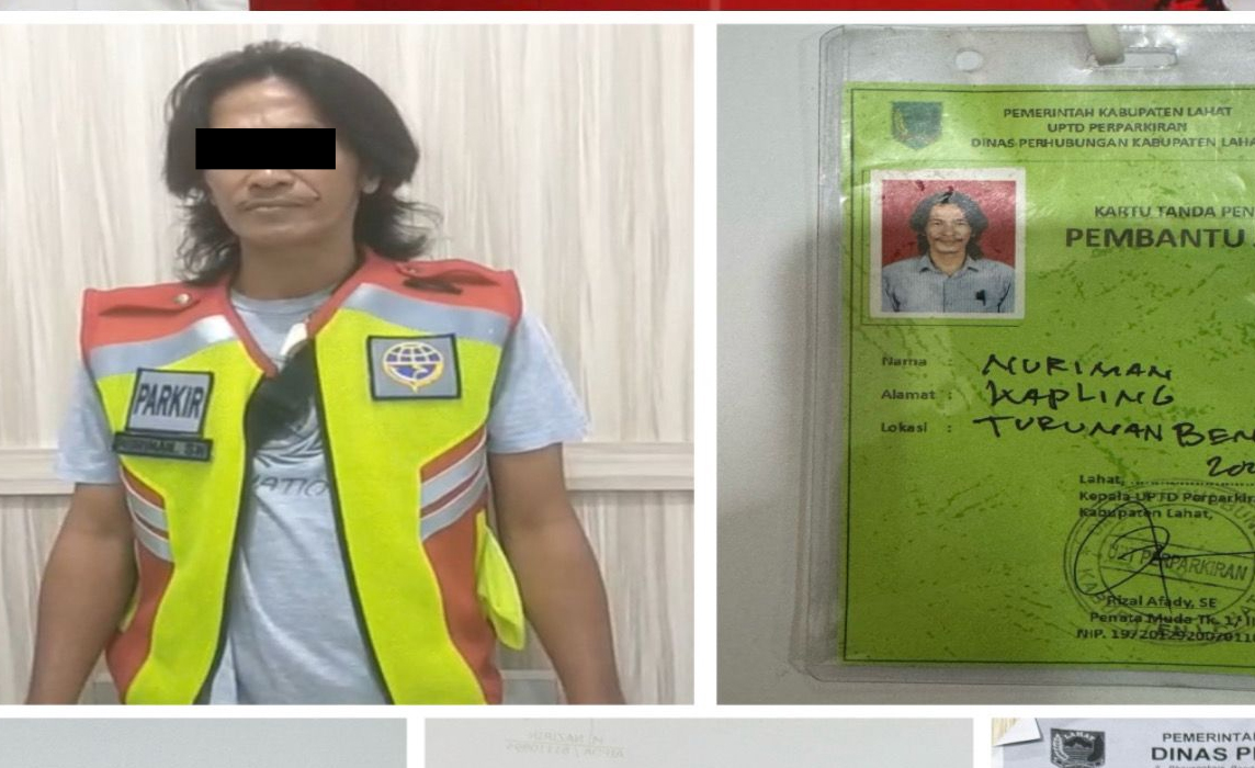 Tindak Lanjuti Laporan Banpol, Tim Gakkum Polres Lahat Ungkap Oknum Petugas Parkir Liar Plaza Lematang