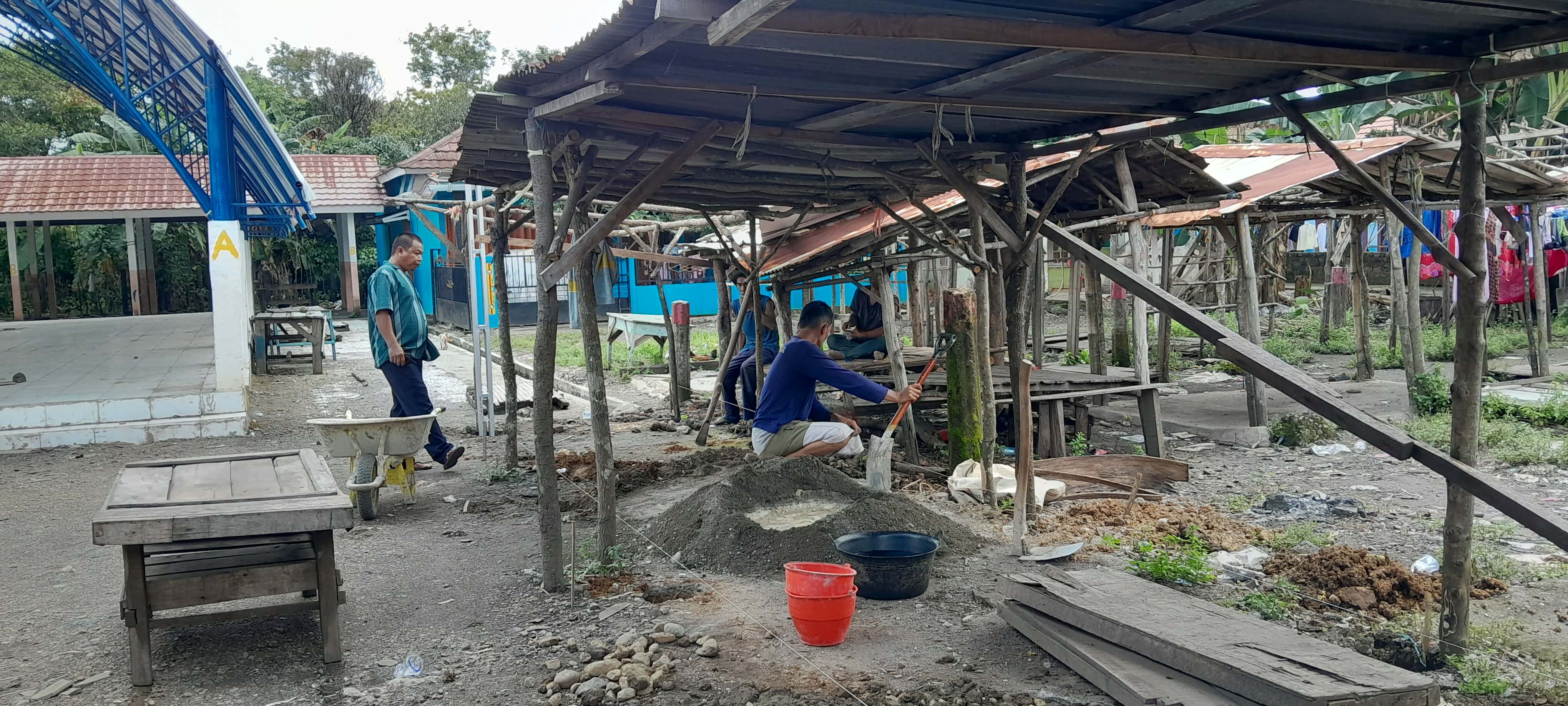 Pembangunan Infrastruktur Desa Gunung Kembang Terus di Kebut, Ini Salah Satunya
