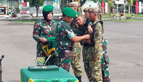 ﻿Pimpin Upacara Penutupan KOMCAD TNI, Brigjen TNI Bayu : Bela Negara Tanggung Jawab Bersama 
