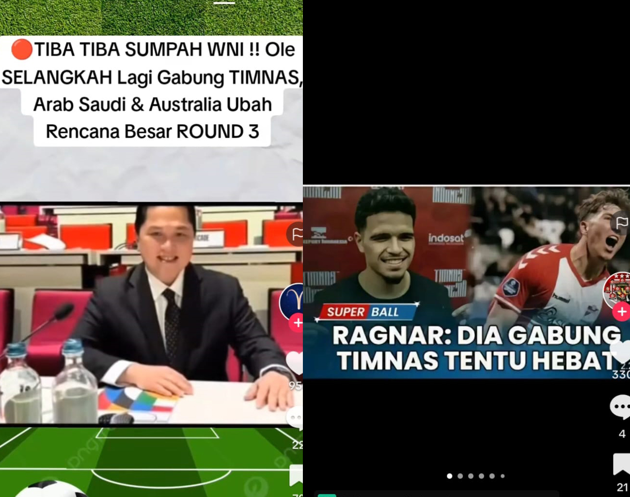 Ole Romeny Pemain Andalan, Indonesia vs Arab Saudi, Ketua PSSI Erick Thohir, Kualifikasi Piala Dunia 2026