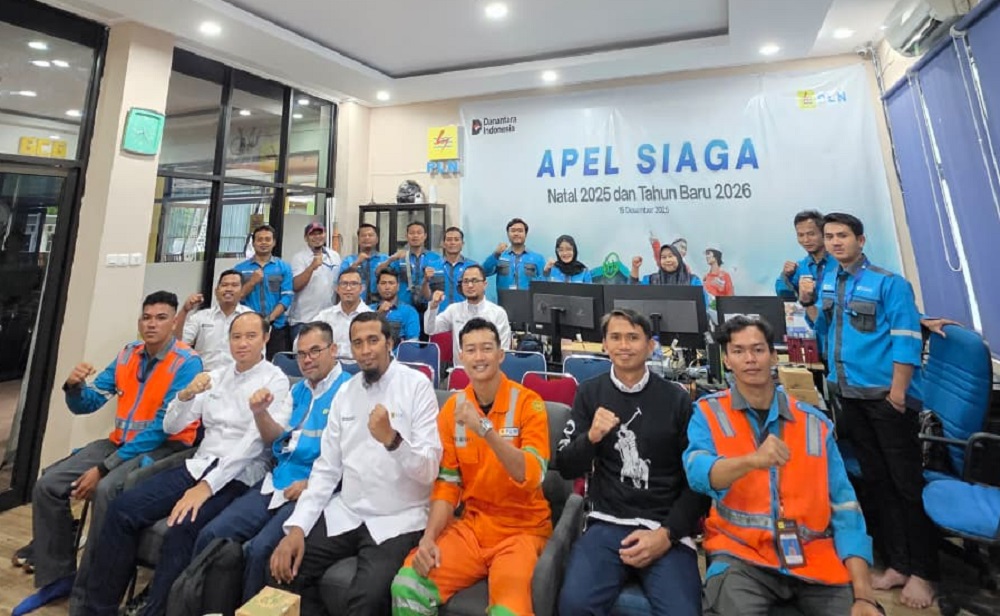 Jumlah Tim Relawan PLN (Persero) UP3 Lahat Berangkat ke Aceh Bantu Percepatan Pemulihan Listrik