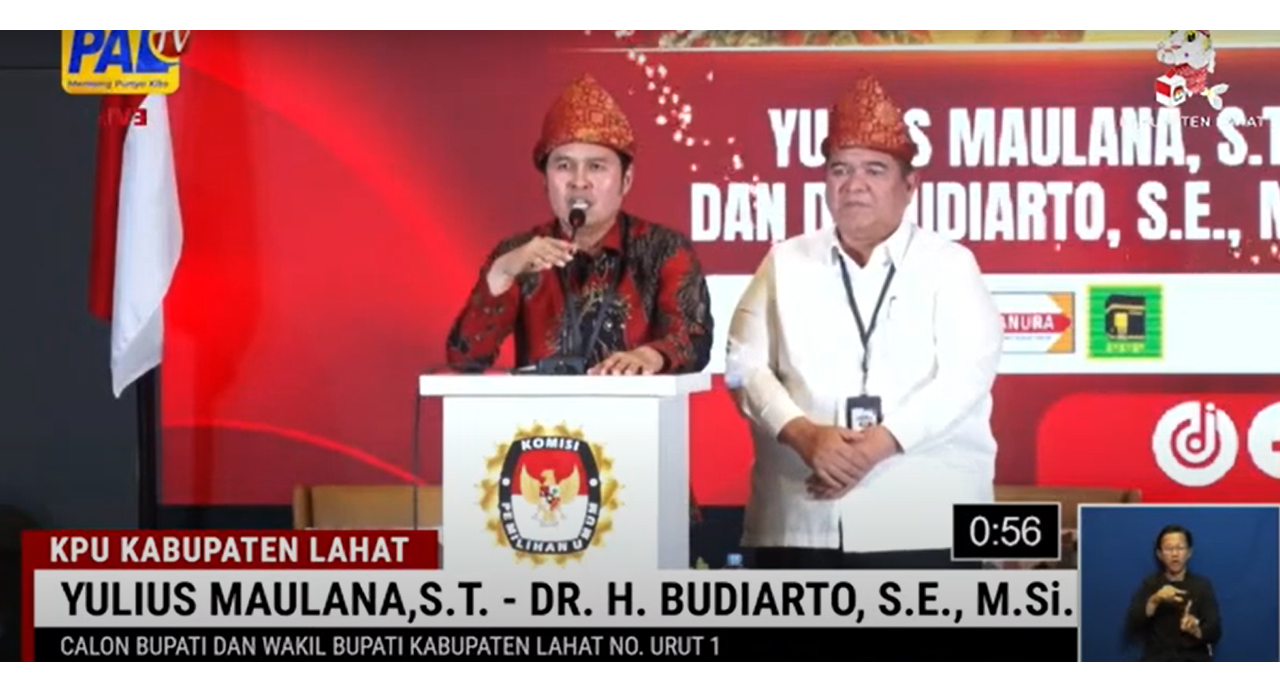 2 Pertanyaan kepada YMBM, Sampai Disebut Paslon Lain Seperti Pesulap, Debat Publik Pilkada Lahat