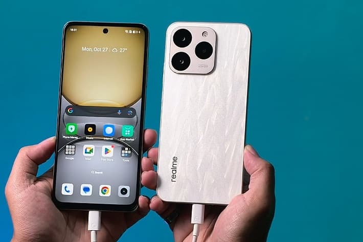 Daftar HP Mirip iPhone Terbaru 2025, realme 15T 5G Cuma 3 Jutaan!