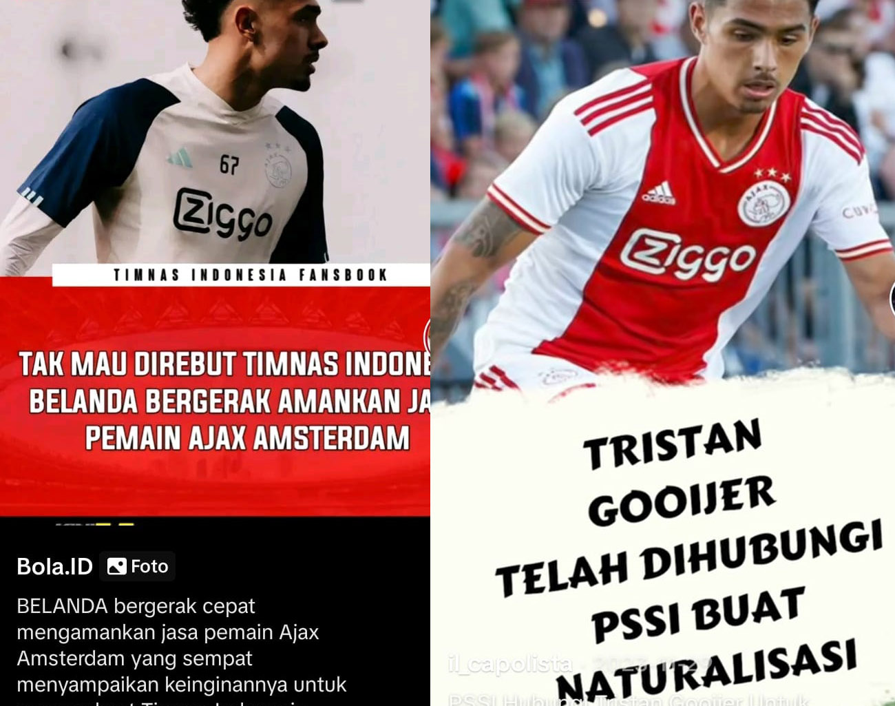 Belanda Indonesia Rebutan Tristan Gooijer, Pemain AFC Ajax Berdarah Maluku-Belanda, Kualifikasi Piala Dunia