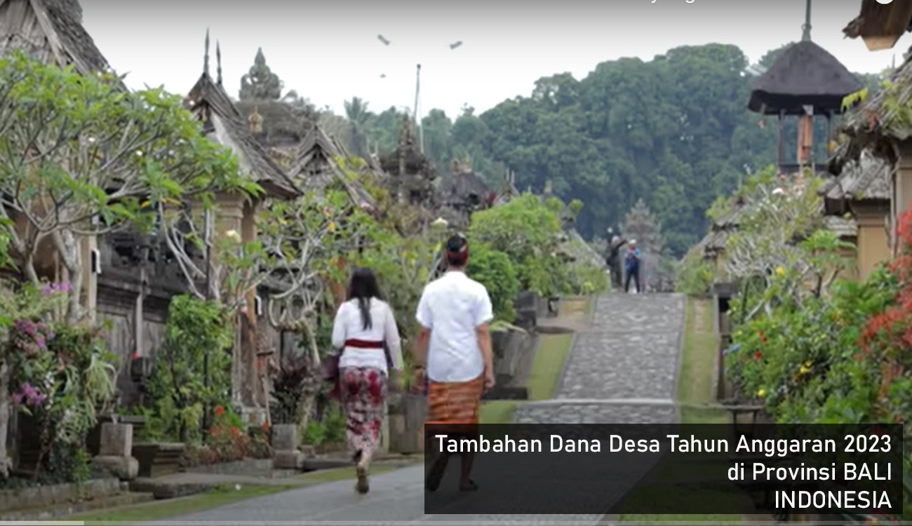Dari Jembrana hingga Kota Denpasar Bali Terima Tambahan Dana Desa, Jumlahnya Wow