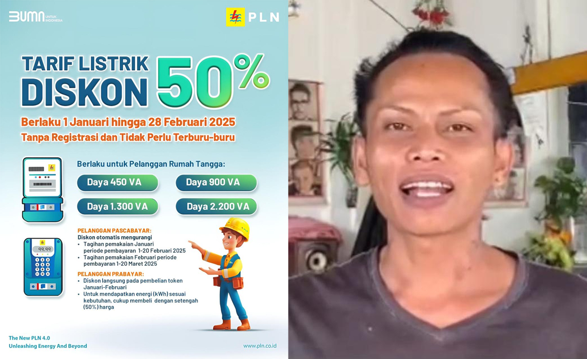 Nikmati Diskon Tarif Listrik 50%, Begini Kata Warga Lubuk Linggau