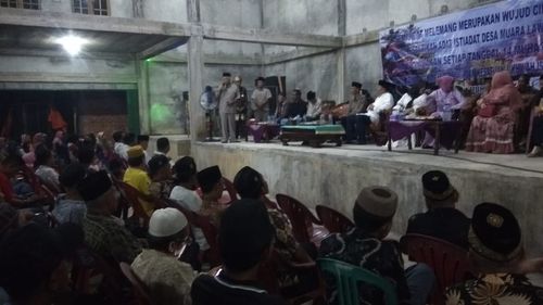 Sedekah Dusun dan Melemang, Desa Muara Lawai Lestarikan Adat