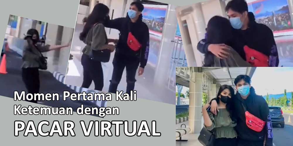 Momen Pertama Kali Ketemuan dengan Pacar Virtual Bikin Cewek Cewek Iri Guys...