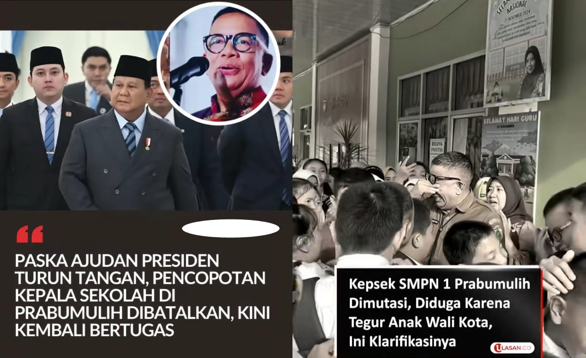 Kepala SMPN 1 Prabumulih Menangis, Ajudan Presiden Prabowo Turun Tangan, Arlan Permalukan Kota Nanas