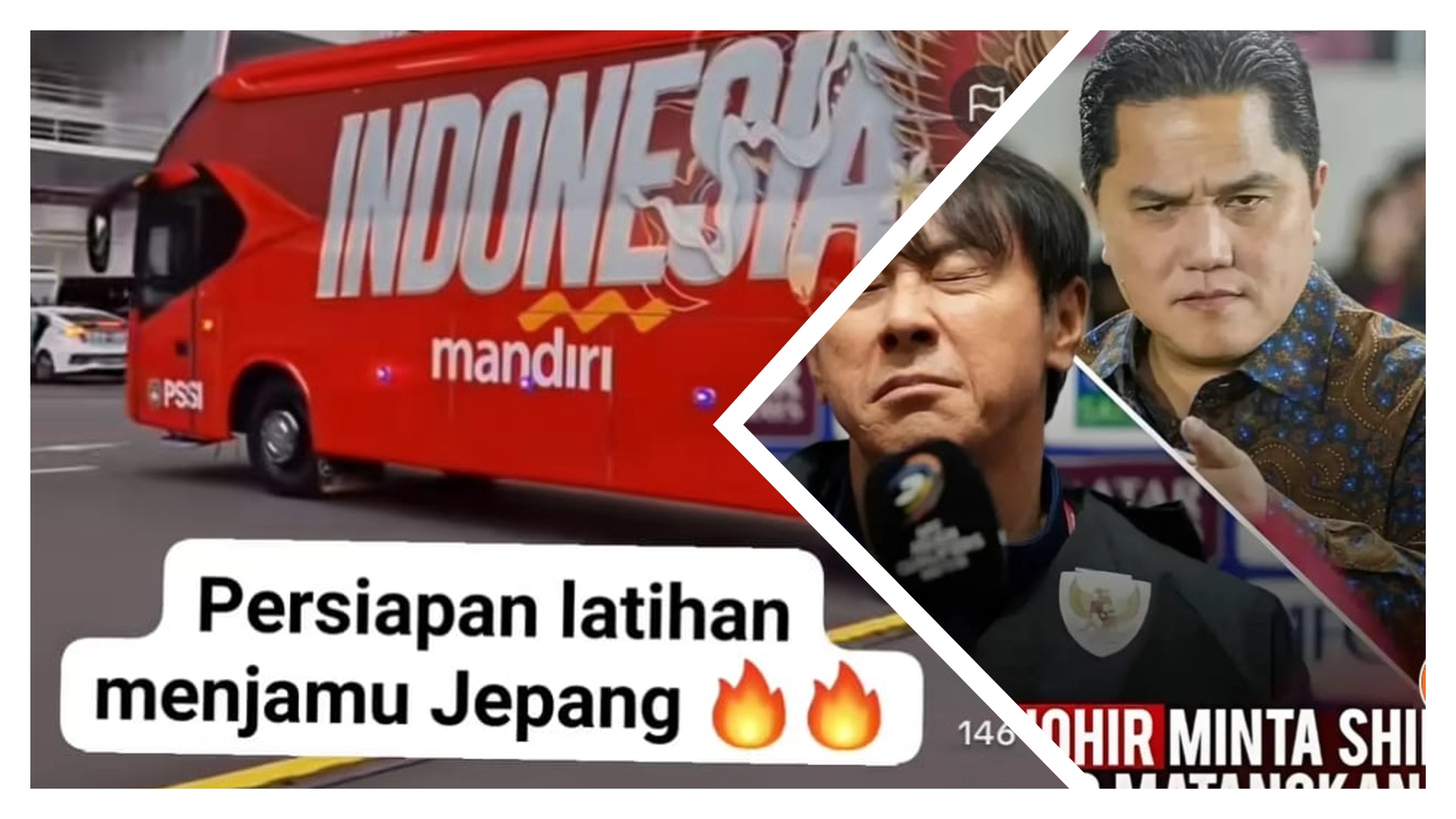 Permintaan Khusus Erick Thohir, Indonesia Lawan Jepang dan Arab Saudi, Shin Tae Young, Kualifikasi Piala Dunia