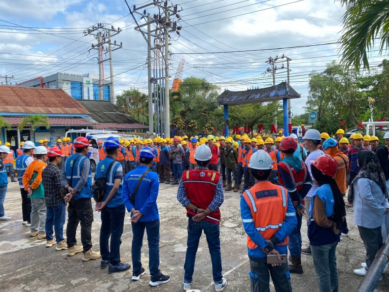 Gebyar Bakti Penyulang, Ratusan Personil Diterjunkan PLN UP3 Lahat ke Baturaja