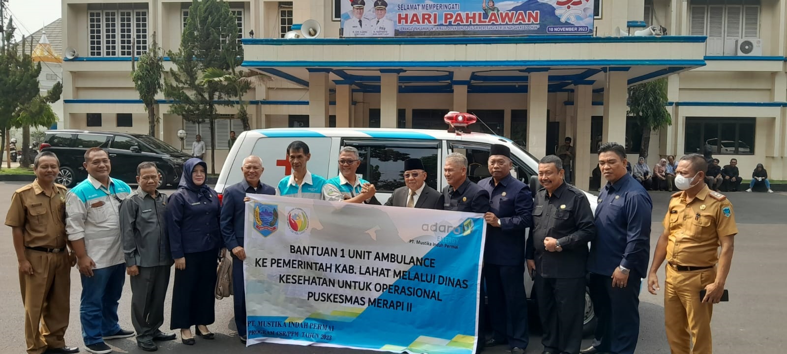 Bantuan Mobil Ambulance PT MIP untuk Mendukung Pelayanan Prima Masyarakat dan Para Pejuang Kesehatan Merapi II