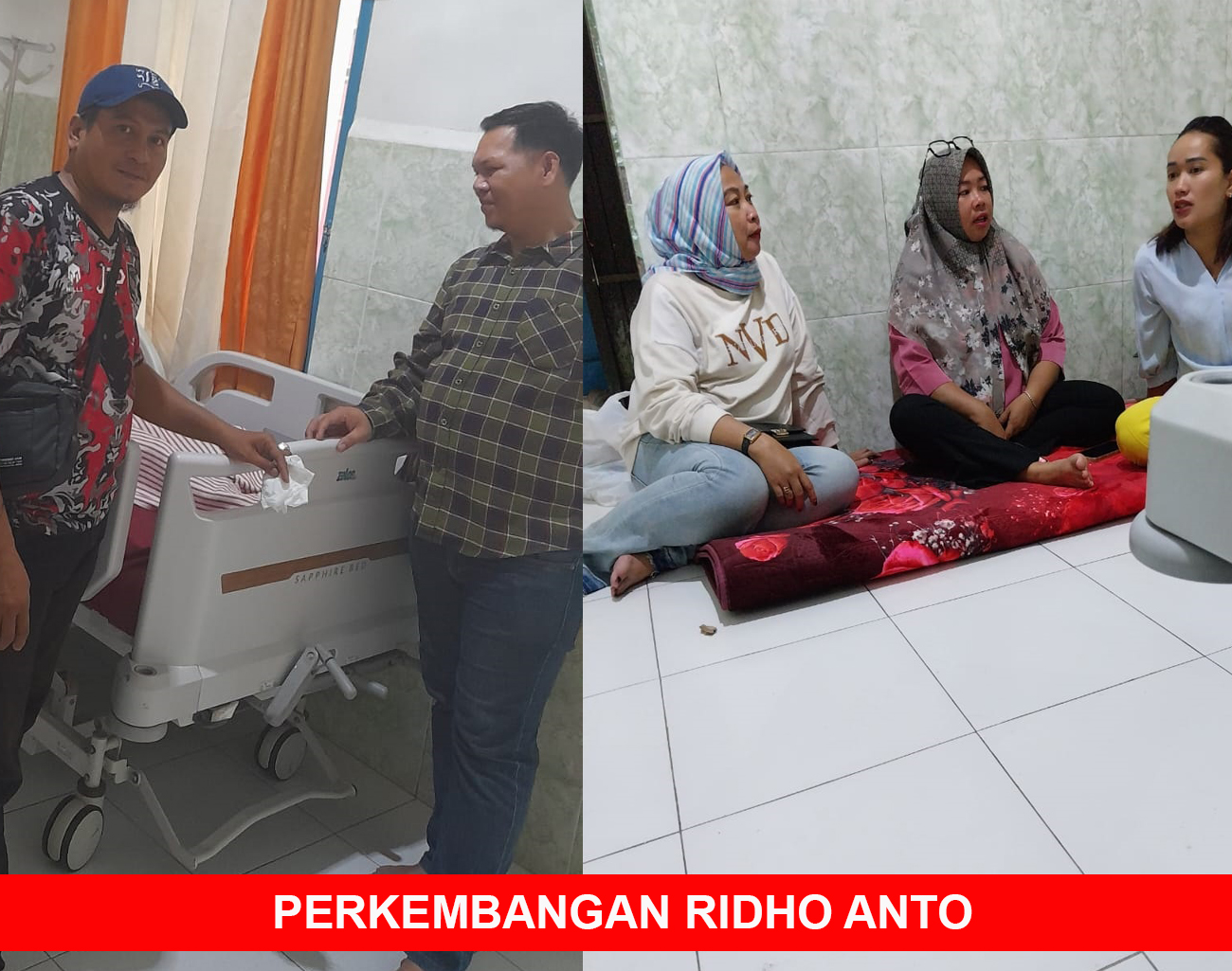 Inilah Perkembangan Ridho Anto, Remaja Terserempet Kereta Api di Gunung Gajah Lahat