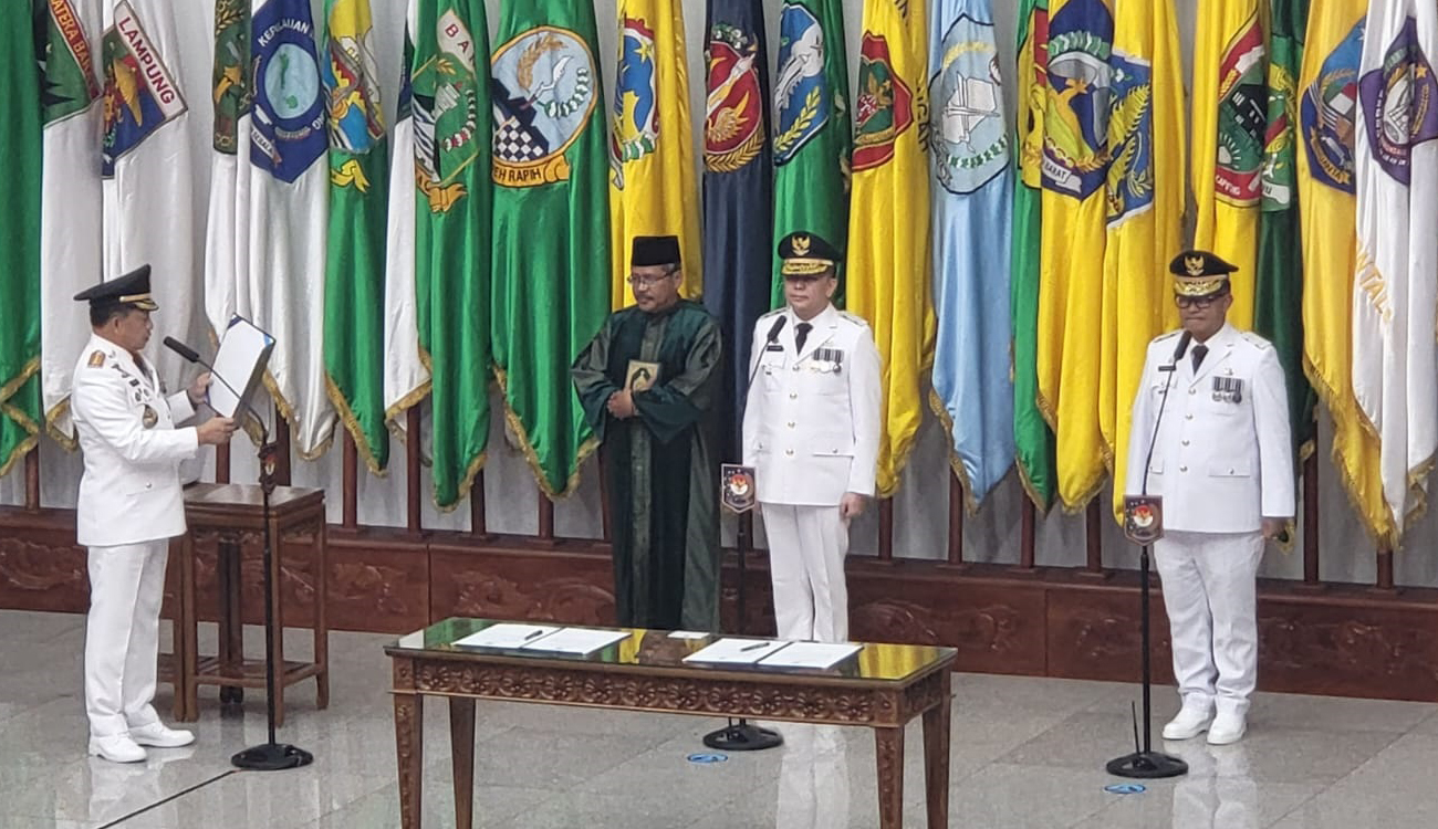 Penjabat (Pj) Gubernur Sumatera Selatan adalah Agus Fatoni