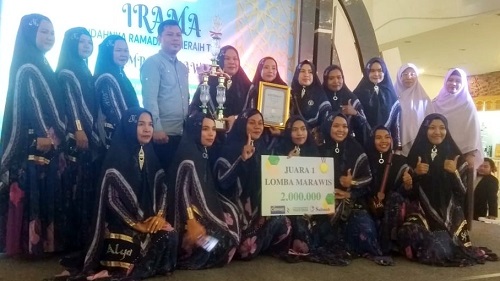 Tim Marawis Desa Lebak Budi Raih Juara Pertama 