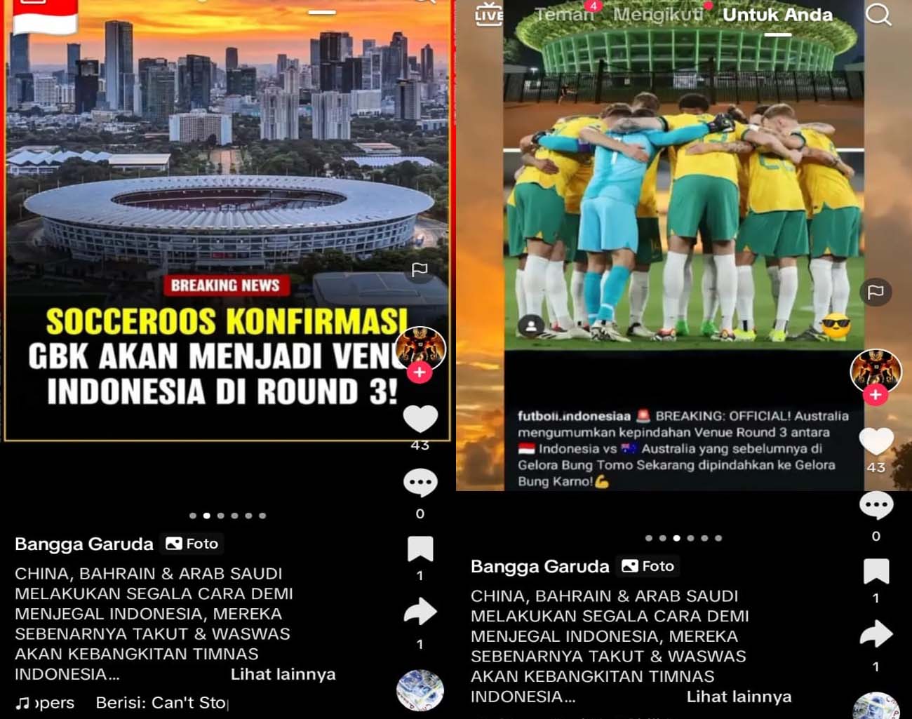 Australia Bocorkan Indonesia, Ronde 3 Pakai Stadion GBK, China-Bahrain-Jepang Lega, Kualifikasi Piala Dunia