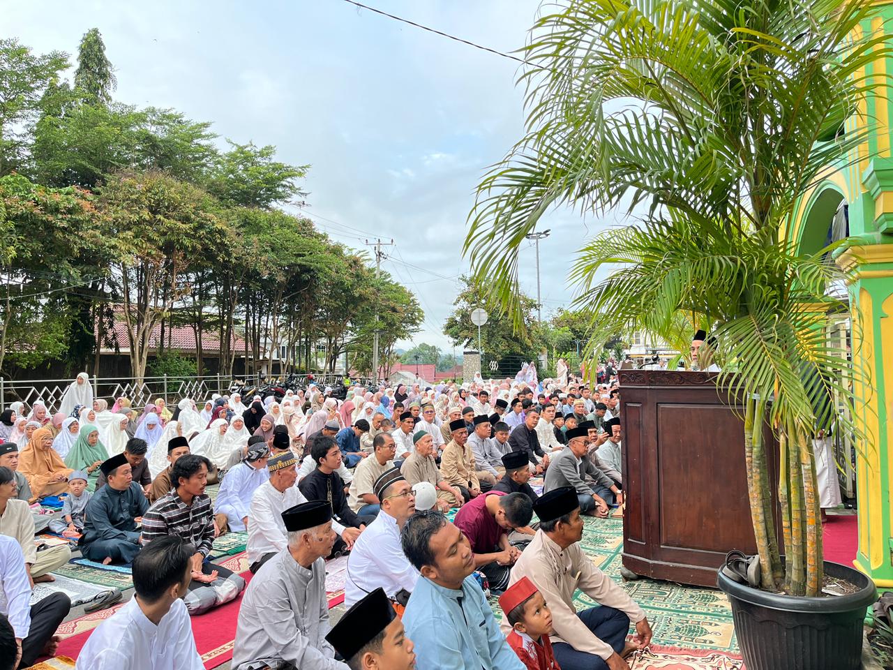 Muhammadiyah Lahat Gelar Salat Idulfitri 1447 H di 10 Titik