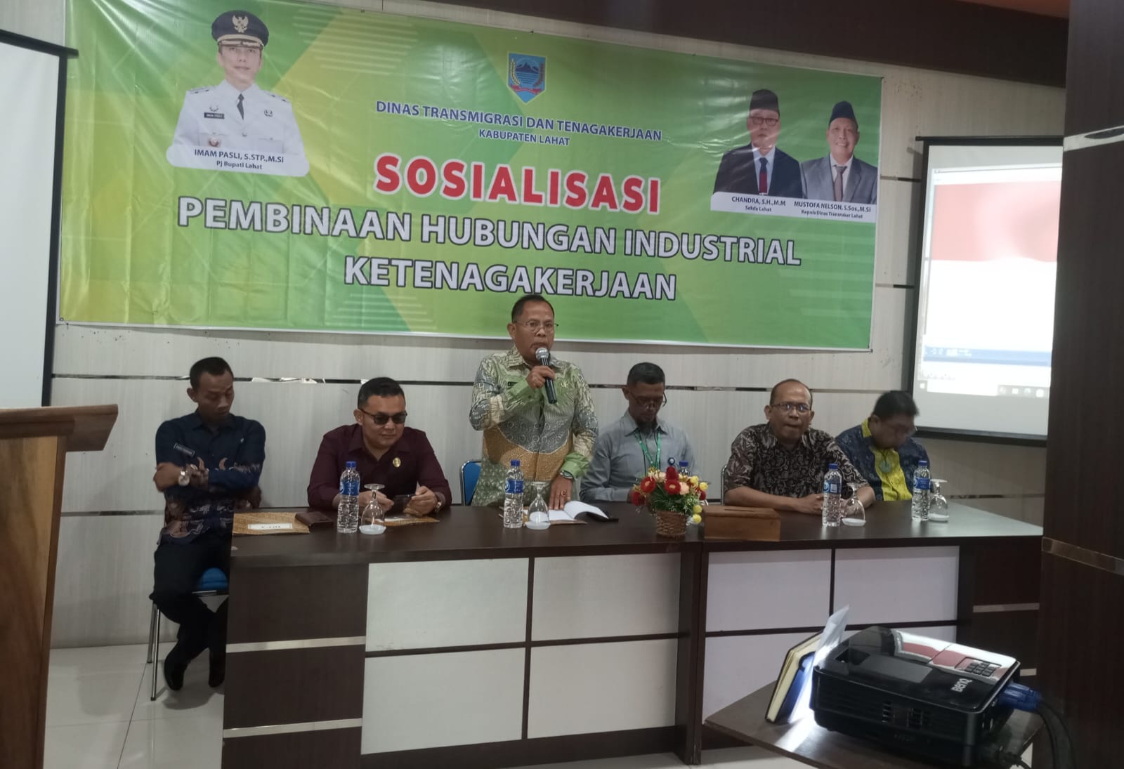 Ciptakan Suasana Harmonis Antara Pekerja Dan Perusahaan, Dinasketrans Lahat Gelar Kegiatan Ini