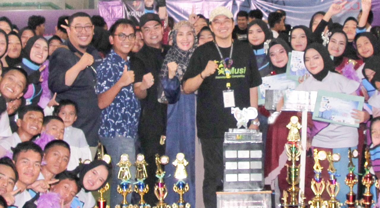 Marching Band Bukit Asam Juara Umum Musi Soundsport Competition 2024