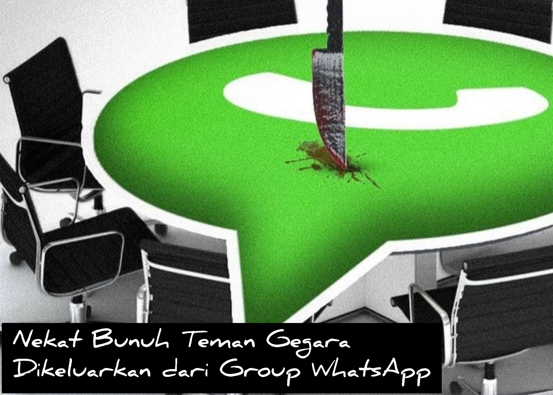 Gegara Usai Keluar dari Group WhatsApp, Teman Bunuh Admin