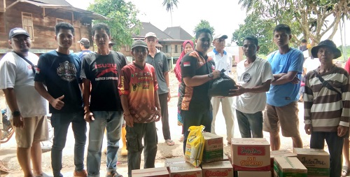  Tiga Organisasi ini Salurkan Bantuan untuk Masyarakat Terdampak Banjir Bandang di Lahat