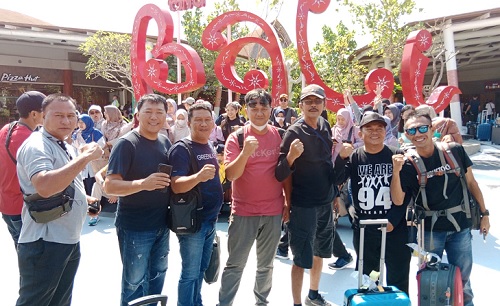 Rombongan Kepala Desa Kabupaten Lahat Sudah Tiba di Bali