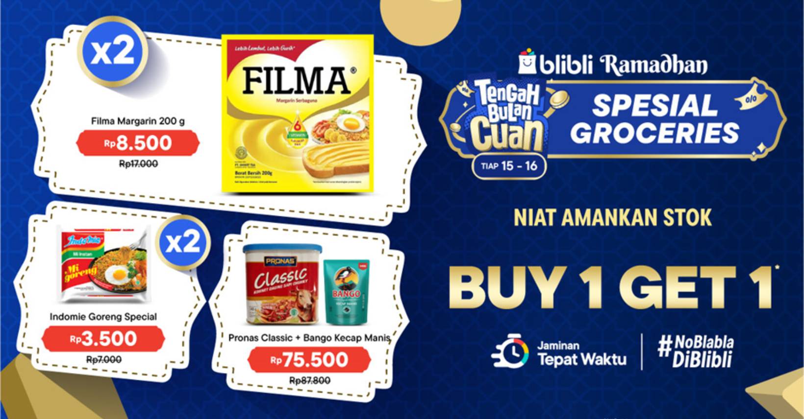 5 Cara Cerdas Beli Sembako Pakai Promo Tengah Bulan Agar Belanja Lebih Hemat