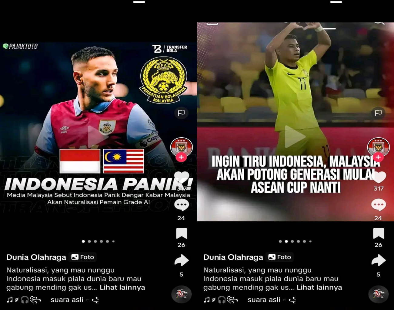 Malaysia Ikut Jejak Indonesia, Rekrut Pemain Naturalisasi, Piala Asia 2027, Kualifikasi Piala Dunia 2026