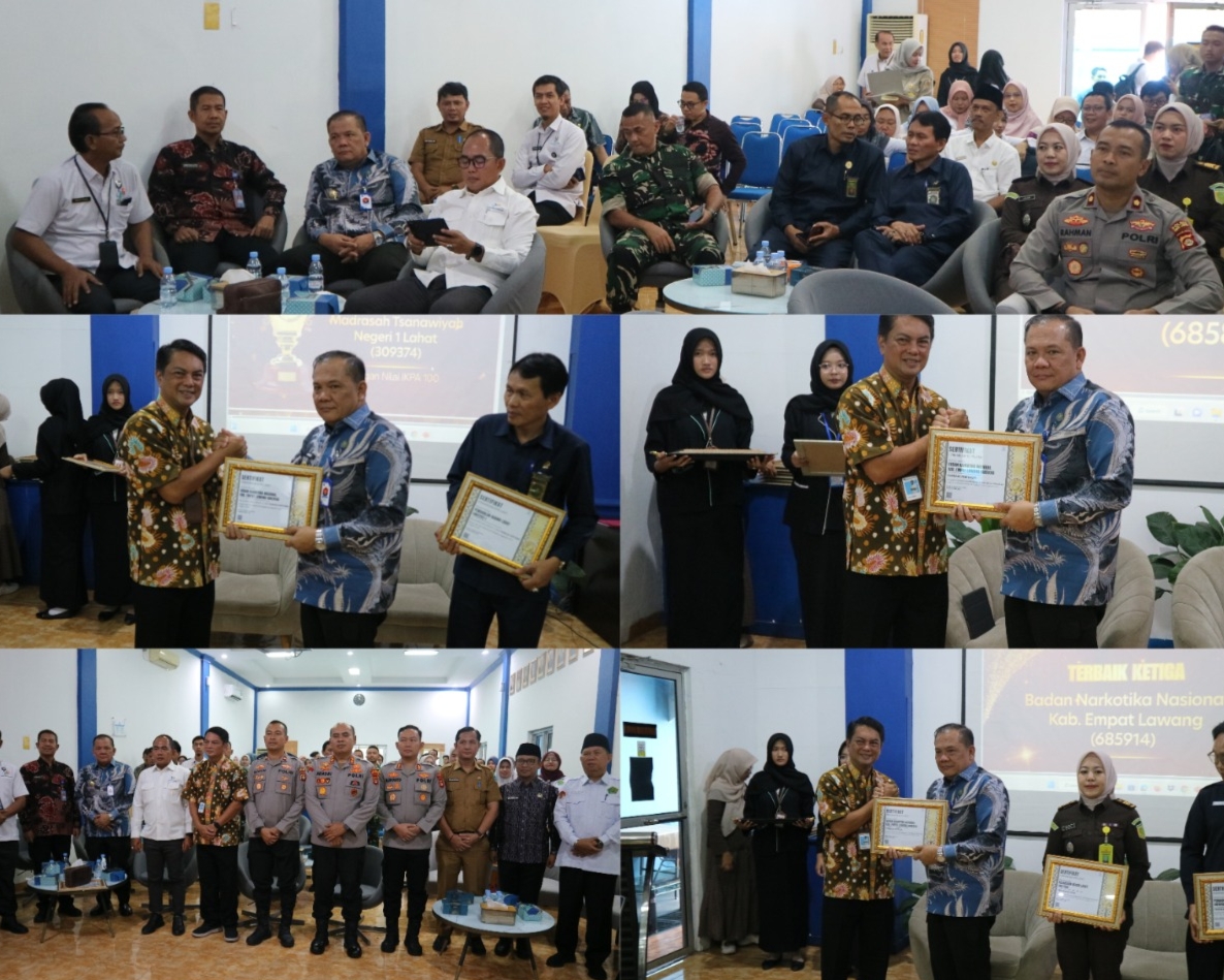 BNNK Empat Lawang Raih Tiga Penghargaan KPPN Lahat Award 2026