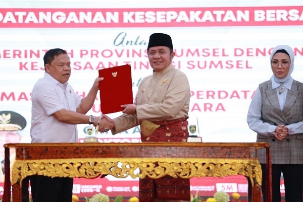 Pemprov Gandeng Kajati Sumsel Tuntaskan Semua Aset Milik Daerah yang Bermasalah