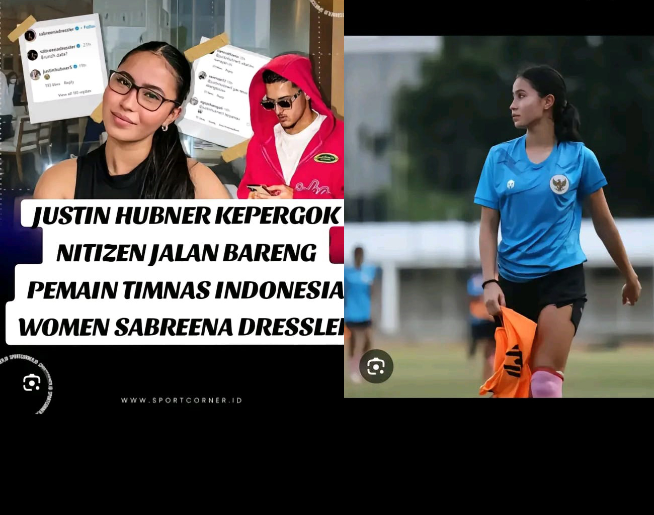 Justin Hubner dan Sabreena Dressler Kepergok Jalan Bareng, Pemain Timnas Indonesia, Piala Dunia 2026