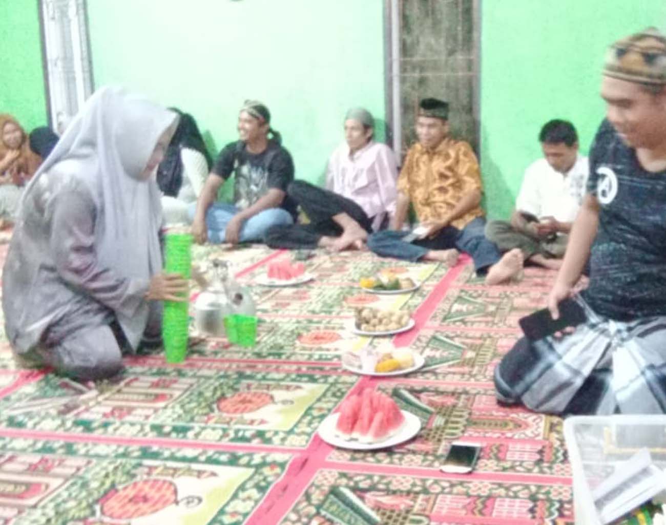 Warga Perumnas Griya Rafika 1 Desa Tanjung Payang Menggelar Acara Ruwahan Bersama