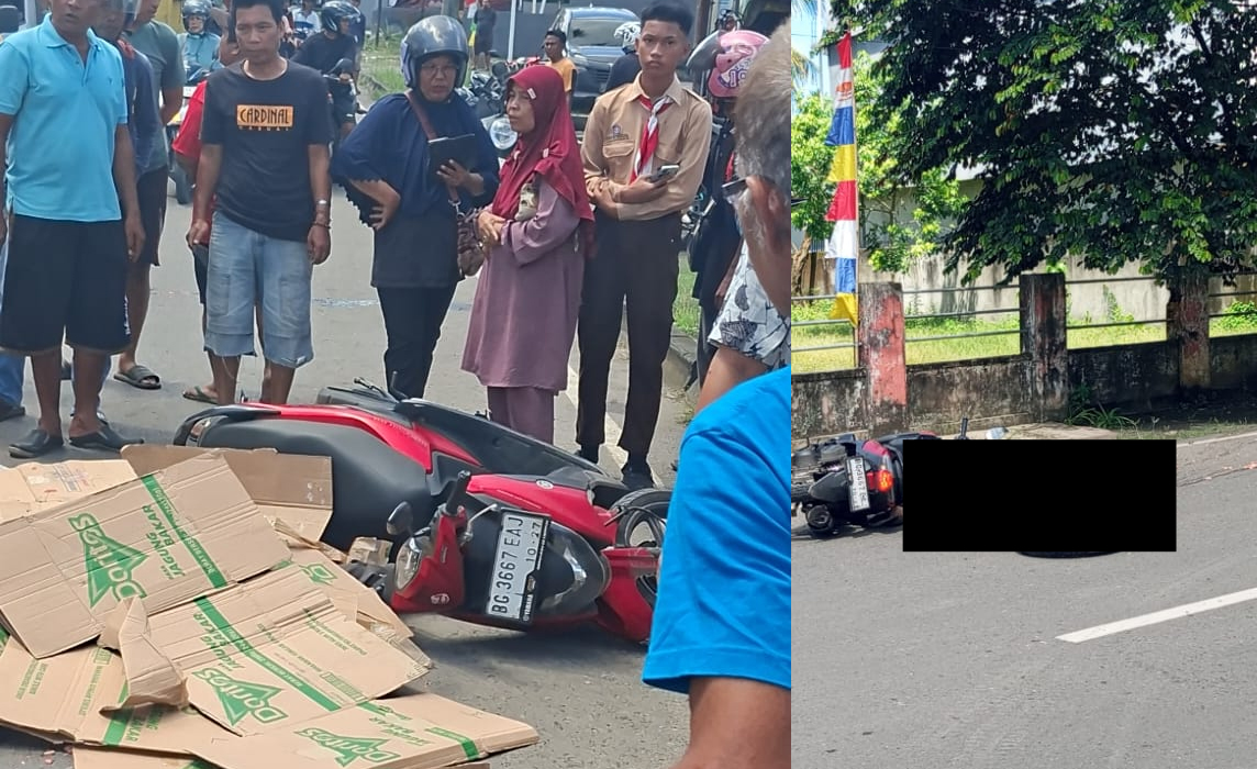 Kecelakaan Kendaraan Bermotor di Jalan Bandar Agung Lahat Tewaskan Ibu Rumah Tangga sekaligus Guru