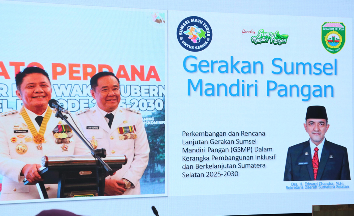 Pemprov Sumsel Bakal Segera Perluas Segmen Program GSMP Tahun 2025