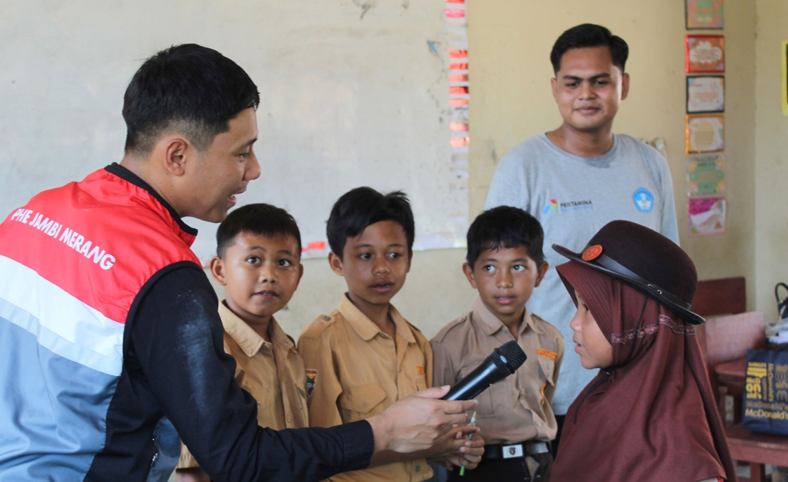 Komitmen PHE Jambi Merang, Sekolah Lestari Berdikari Dorong Generasi Muda Jadi Agen Perubahan Lingkungan