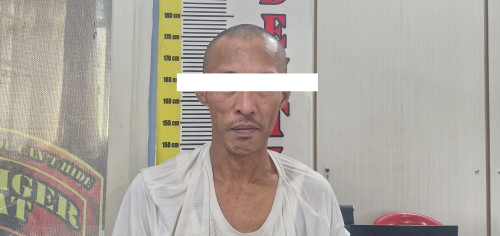 Mencuri Handphone Vivo, Pria Kepala Botak ini Kena Tangkap Tim Jaga Bandit Satreskrim Polres Lahat
