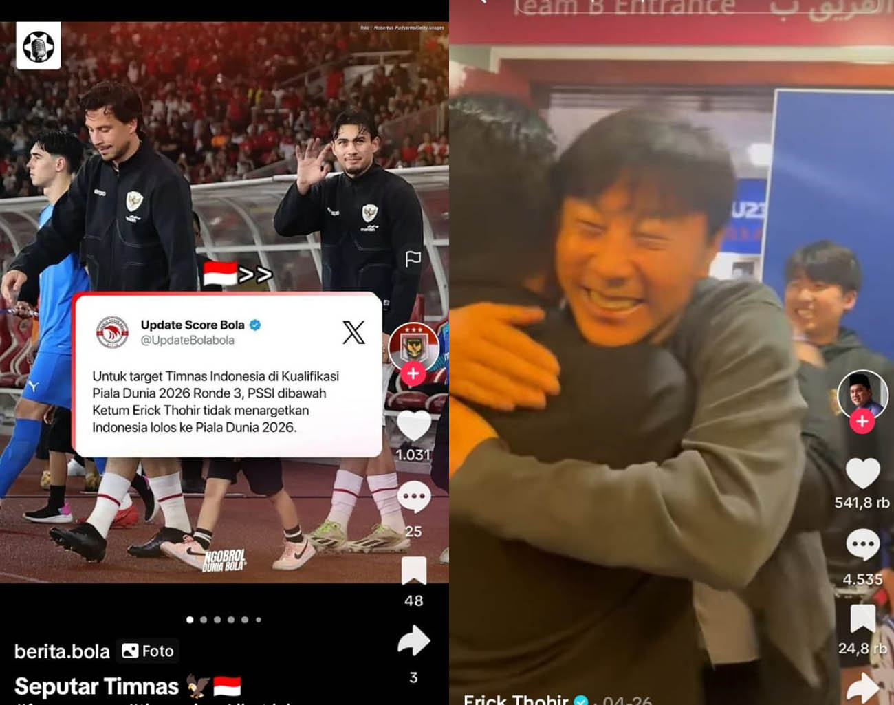 Shin Tae Young-Erick Thohir Menyala, Pildun Tetap Bertarget, Pemain Keturunan, Kualifikasi Piala Dunia 2026