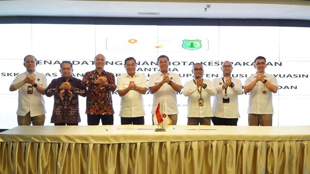 SKK Migas dan Pemerintah Kabupaten Musi Banyuasin Tandatangani Nota Kesepakatan Sinergi Kegiatan Hulu Migas