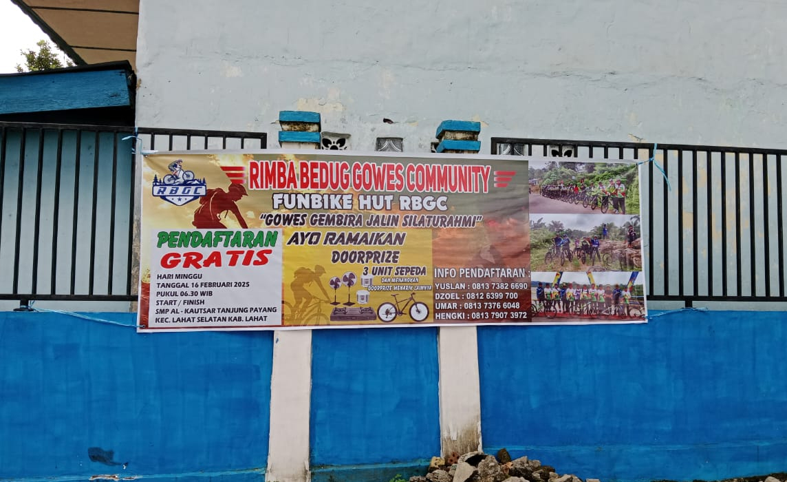 Ayo Ramaikan Gowes Gembira Jalin Silaturahmi di Tanjung Payang, Rimba Bedug Gowes Community Bertabur Doorprize