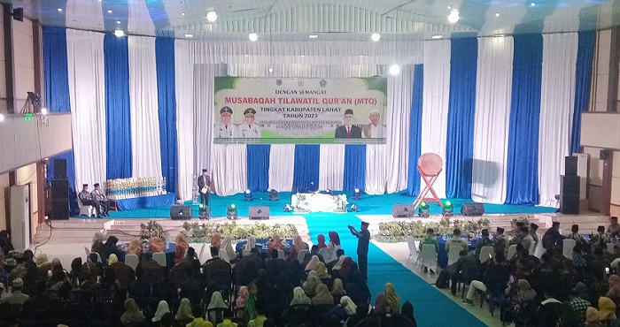 Dewan Hakim MTQ Kabupaten Lahat Putuskan Kecamatan Kikim Timur Raih Juara Umum MTQ